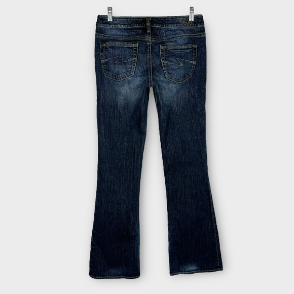 Silver Jeans Aiko bootcut jeans 28 dark mid rise western stretch denim boot cut - Picture 1 of 10